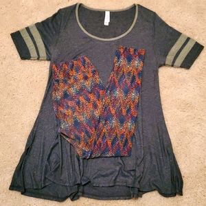 Bundle lularoe perfect t XS leggings OS outfit